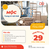 TUYỂN DỤNG MỘC TRANG TRÍ NỘI THẤT