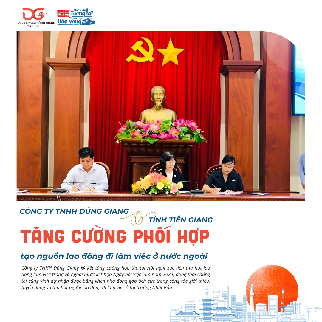 Công ty TNHH Dũng kèo bóng đá nhà cái và tỉnh Tiền kèo bóng đá nhà cái tăng cường phối hợp tạo nguồn lao động đi làm việc ở nước ngoài