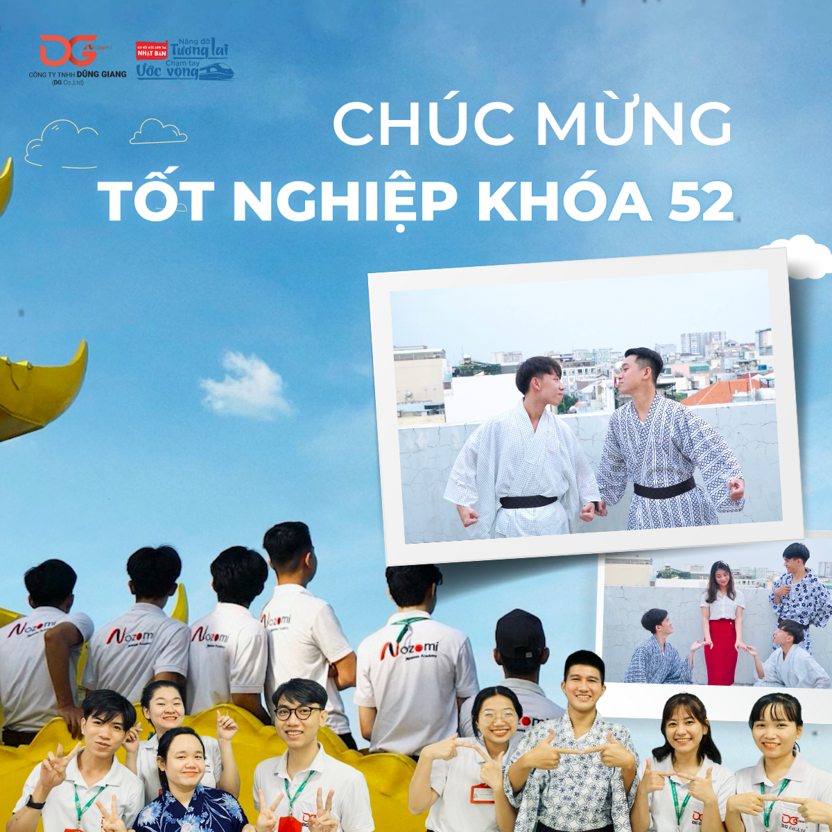 TỐT NGHIỆP KHÓA 52 & KHÉP LẠI HÀNH TRÌNH ƯỚC VỌNG 2022 | DGNOZOMI