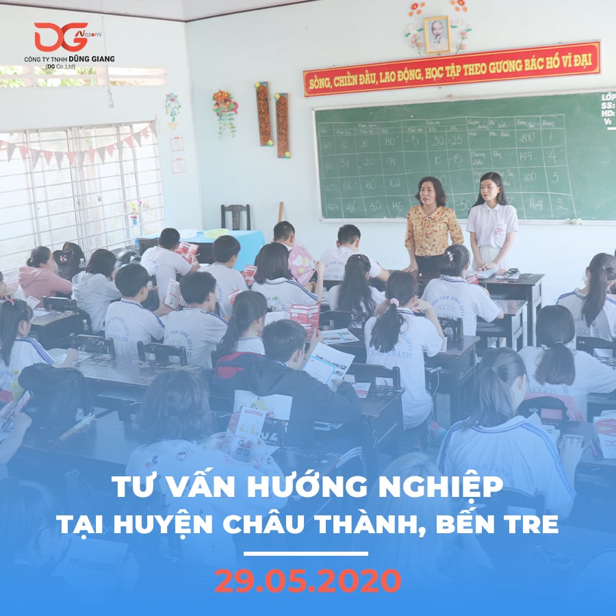 DŨNG GIANG NOZOMI TƯ VẤN HƯỚNG NGHIỆP TẠI BẾN TRE