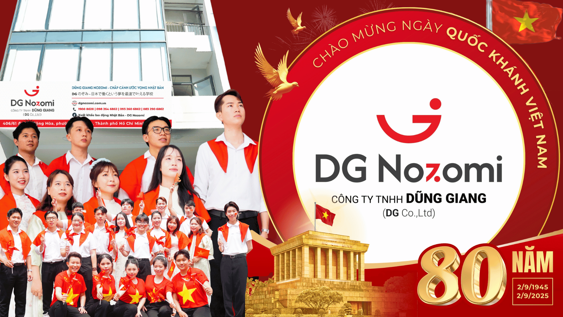 DŨNG GIANG NOZOMI | CÙNG NHAU VIẾT TIẾP CÂU CHUYỆN HÒA BÌNH