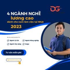 4 ĐƠN HÀNG LƯƠNG CAO DÀNH CHO NAM LÀM VIỆC TẠI NHẬT