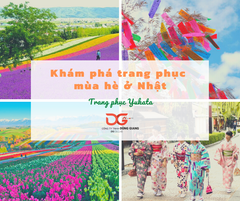 KHÁM PHÁ TRANG PHỤC MÙA HÈ Ở NHẬT - TRANG PHỤC YUKATA