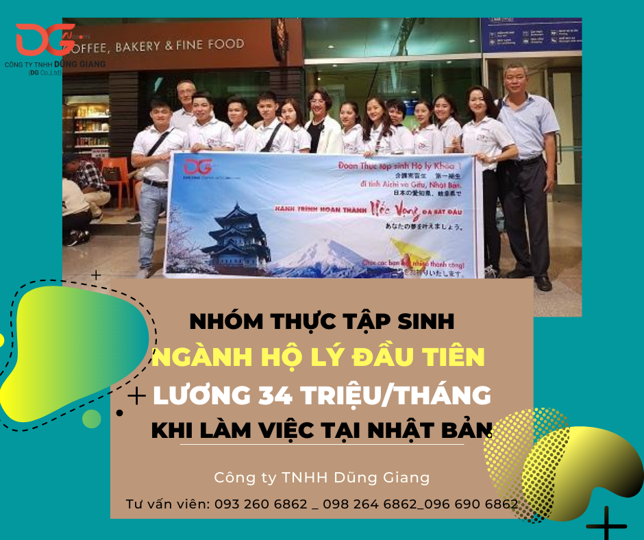 NHỮNG THỰC TẬP SINH HỘ LÝ ĐẦU TIÊN LÀM VIỆC TẠI NHẬT NHẬN MỨC LƯƠNG 34 TRIỆU/THÁNG