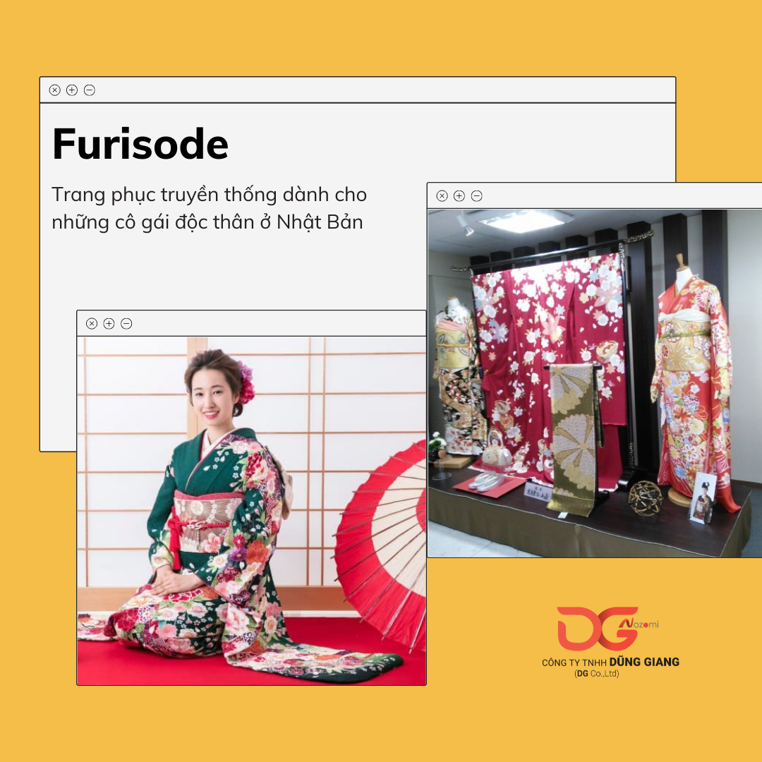 FURISODE - TRANG PHỤC TRUYỀN THỐNG DÀNH CHO NHỮNG CÔ GÁI ĐỘC THÂN Ở NHẬT BẢN