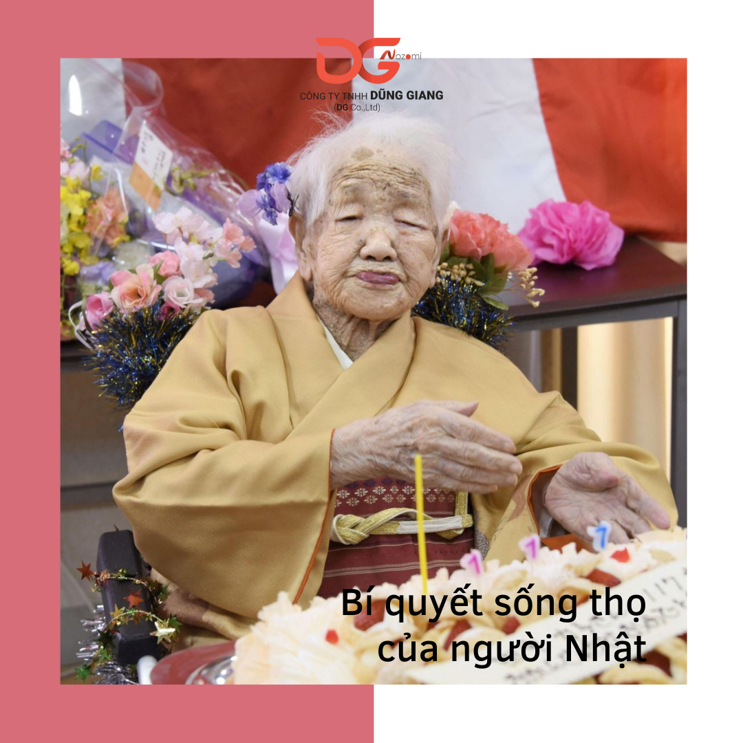 BÍ QUYẾT SỐNG THỌ CỦA NGƯỜI NHẬT