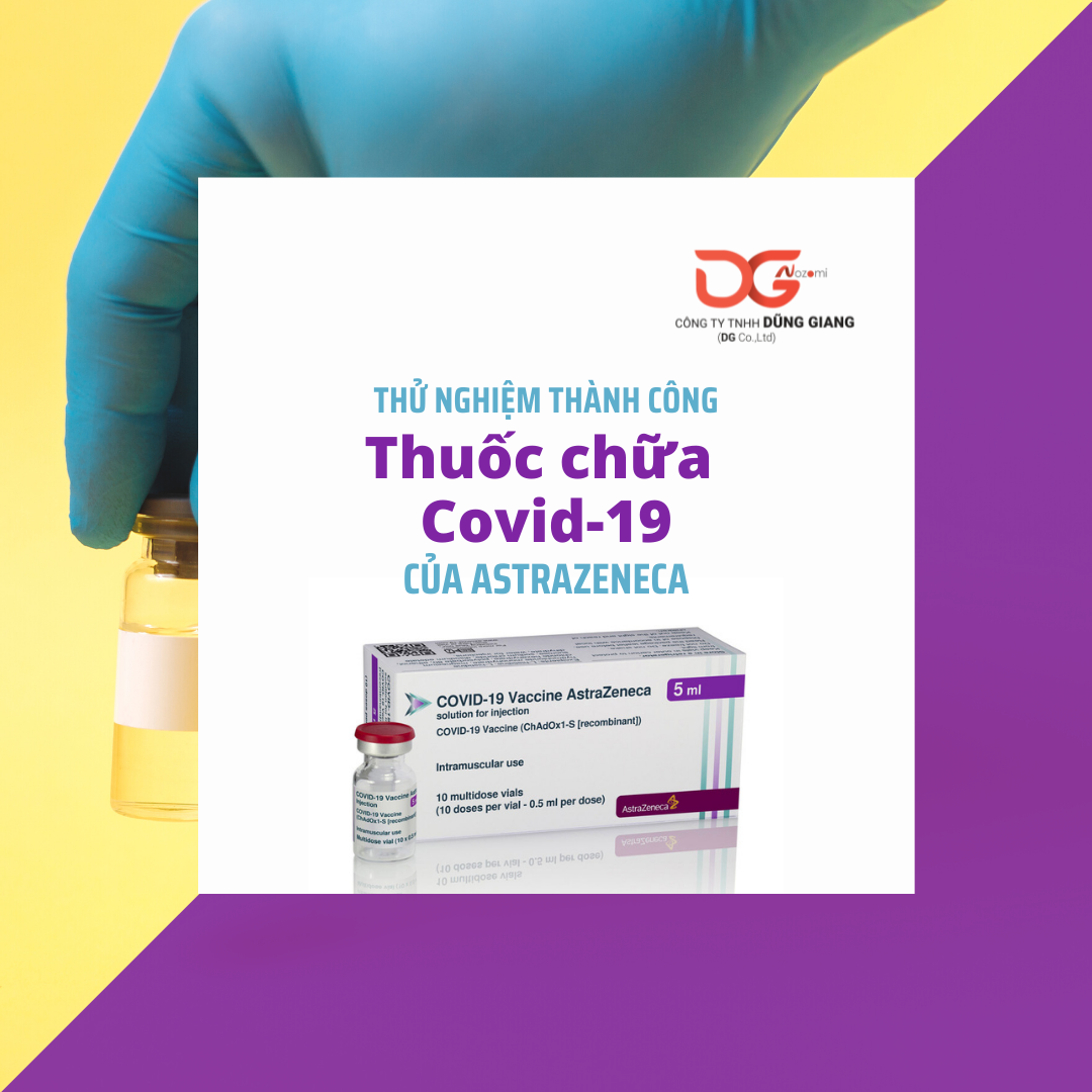 THỬ NGHIỆM THÀNH CÔNG THUỐC CHỮA COVID-19 CỦA ASTRAZENECA