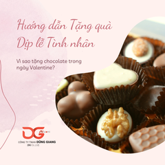 VÌ SAO TẶNG CHOCOLATE TRONG NGÀY VALENTINE?