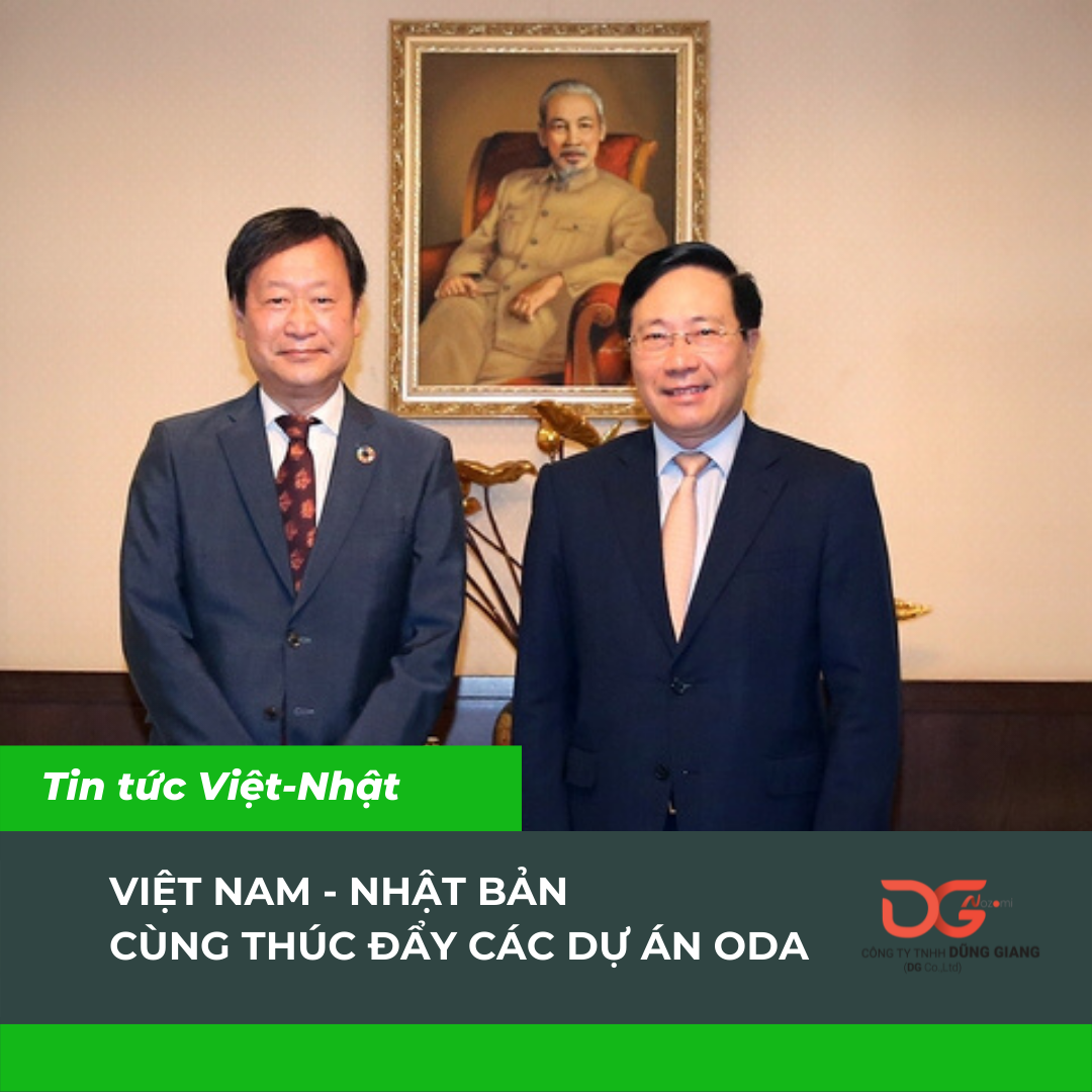 VIỆT NAM - NHẬT BẢN CÙNG THÚC ĐẨY CÁC DỰ ÁN ODA