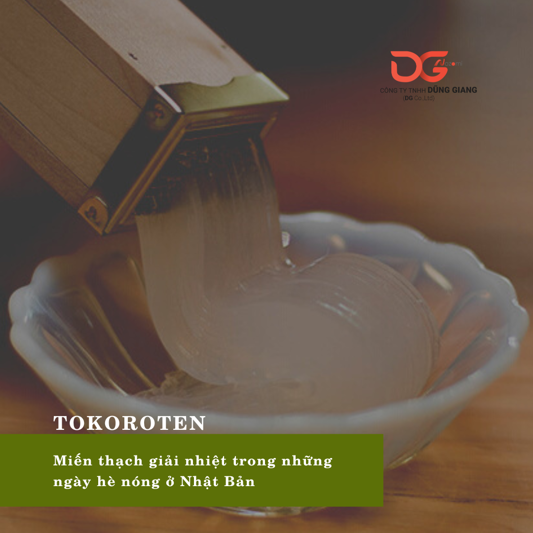 TOKOROTEN - MIẾN THẠCH GIẢI NHIỆT TRONG NHỮNG NGÀY HÈ NÓNG Ở NHẬT BẢN