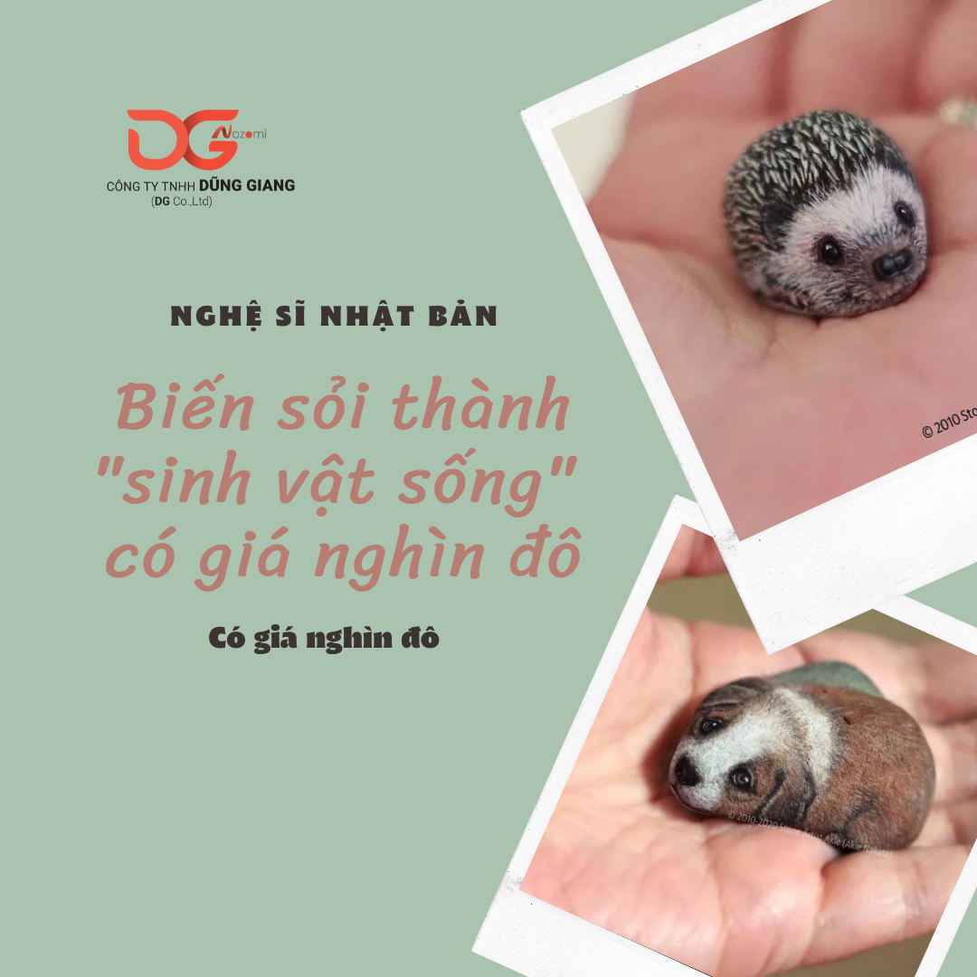 NGHỆ SĨ NHẬT BẢN BIẾN SỎI THÀNH “SINH VẬT SỐNG” CÓ GIÁ NGHÌN ĐÔ