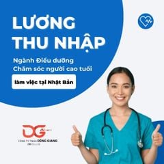 LƯƠNG, THU NHẬP NGÀNH ĐIỀU DƯỠNG (CHĂM SÓC NGƯỜI CAO TUỔI) LÀM VIỆC TẠI NHẬT