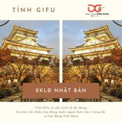 XUẤT KHẨU LAO ĐỘNG NHẬT BẢN TỈNH GIFU