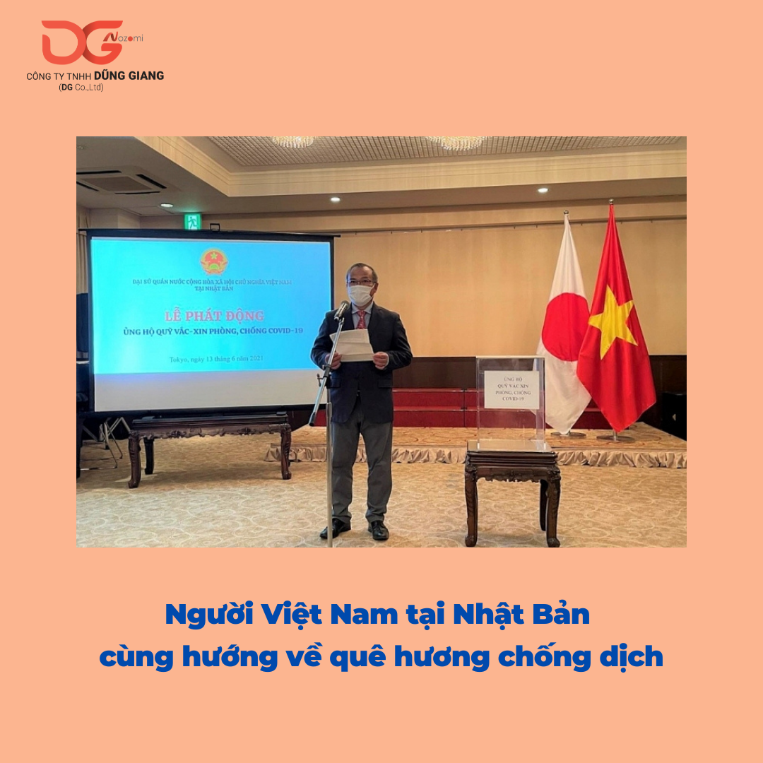 NGƯỜI VIỆT NAM TẠI NHẬT BẢN HƯỚNG VỀ QUÊ HƯƠNG CHỐNG DỊCH