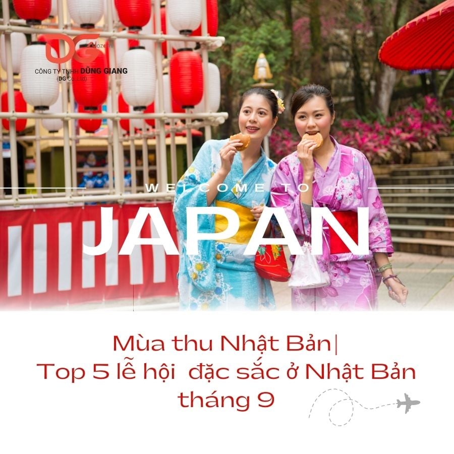 MÙA THU NHẬT BẢN| TOP 5 LỄ HỘI ĐẶC SẮC Ở NHẬT BẢN THÁNG 9