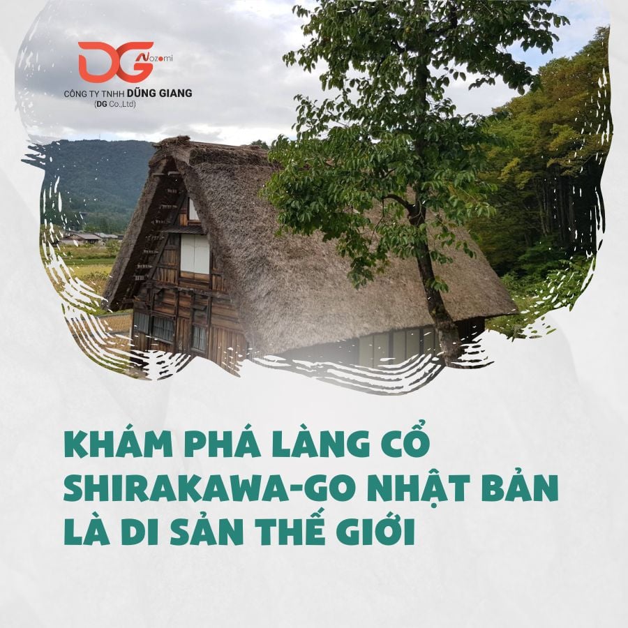 KHÁM PHÁ LÀNG CỔ SHIRAKAWA-GO NHẬT BẢN LÀ DI SẢN THẾ GIỚI