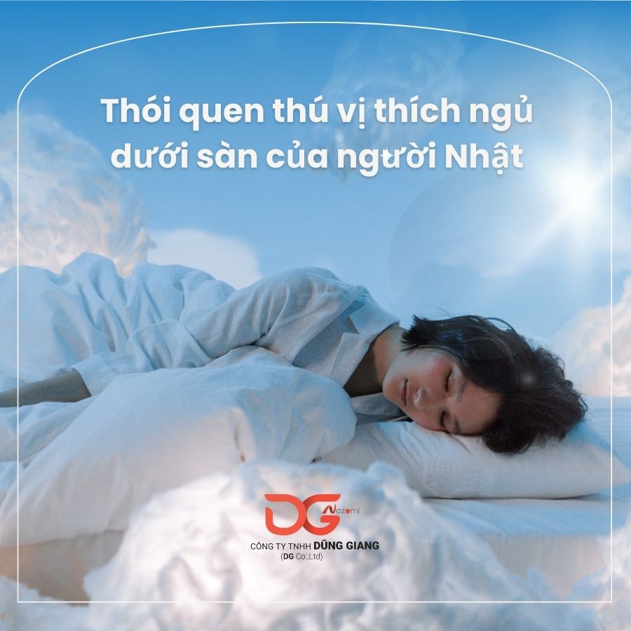 THÓI QUEN THÚ VỊ THÍCH NGỦ DƯỚI SÀN CỦA NGƯỜI NHẬT