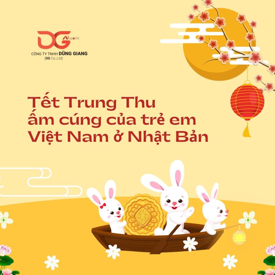 TẾT TRUNG THU ẤM CÚNG CỦA TRẺ EM VIỆT NAM Ở NHẬT BẢN