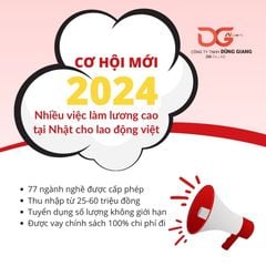 XKLĐ NHẬT BẢN 2024| CHI PHÍ THẤP, CƠ HỘI TRÚNG TUYỂN CAO CHO LAO ĐỘNG VIỆT