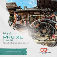 NGHỀ PHU KÉO XE, BIỂU TƯỢNG TRONG NỀN VĂN HÓA NHẬT BẢN