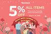 HAPPY FAMILY DAY - SALE 5% TOÀN BỘ SẢN PHẨM TỪ 8/5 - 15/5