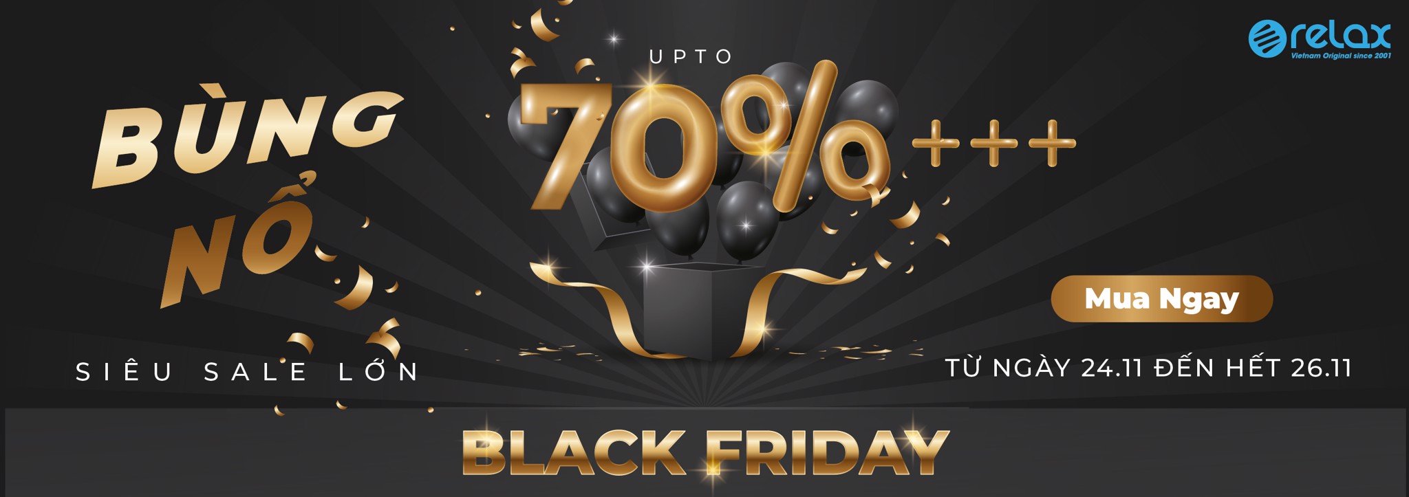 Black Friday Giảm 70%