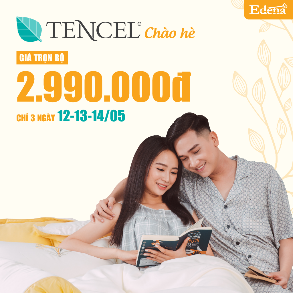 Trọn bộ Tencel chào hè ưu đãi đến 43%++