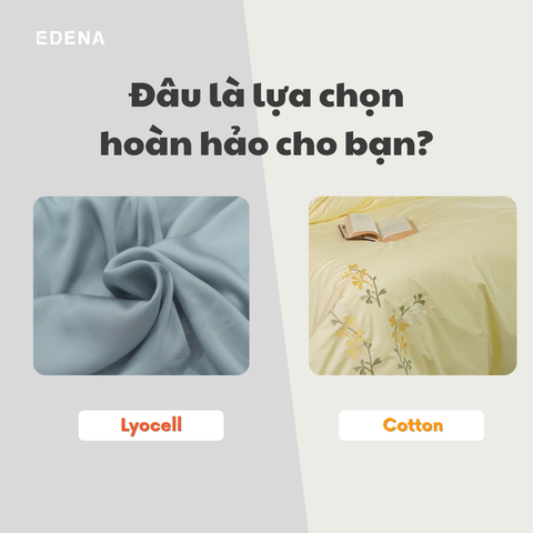 SO SÁNH VẢI LYOCELL VÀ COTTON: ĐÂU LÀ LỰA CHỌN TỐT HƠN CHO BẠN?