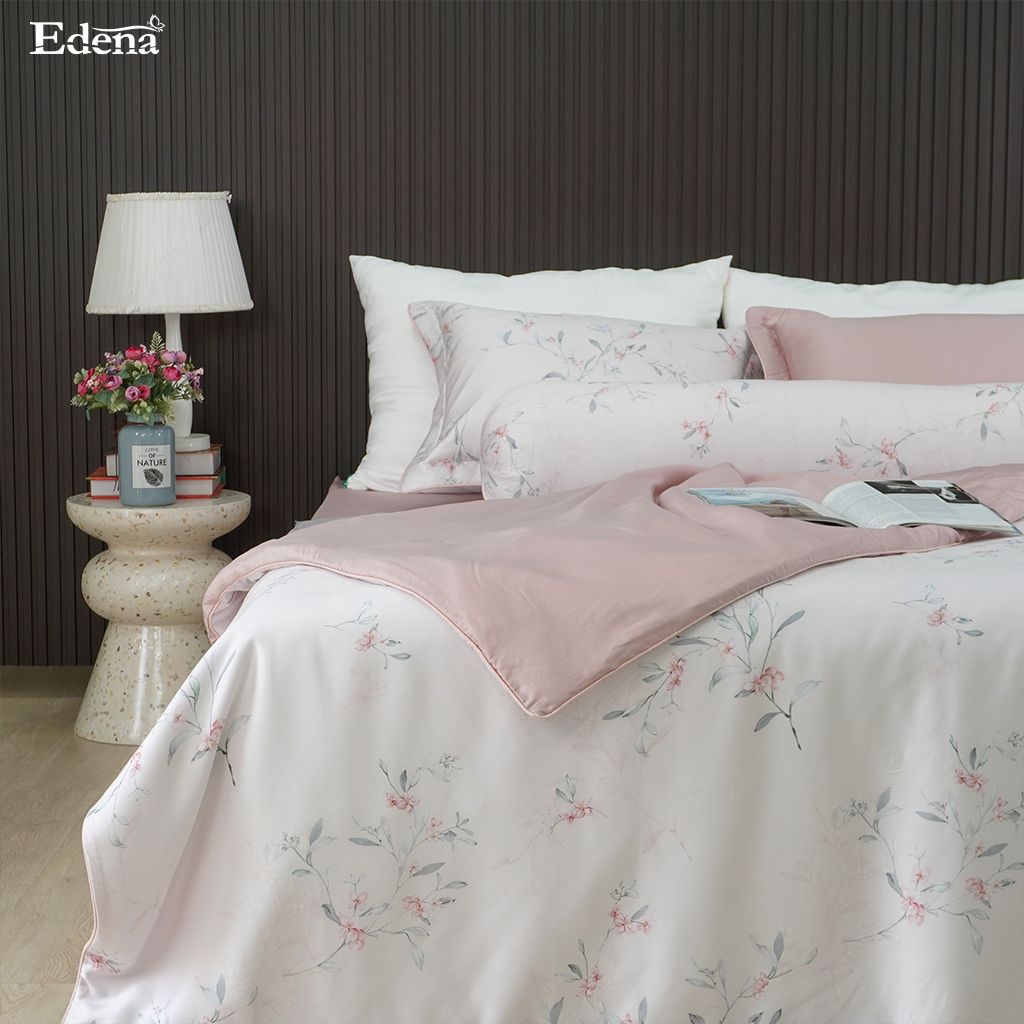 Bộ Drap Tencel Love L019 - Ưu Đãi 15% Tại Thế Giới Nệm