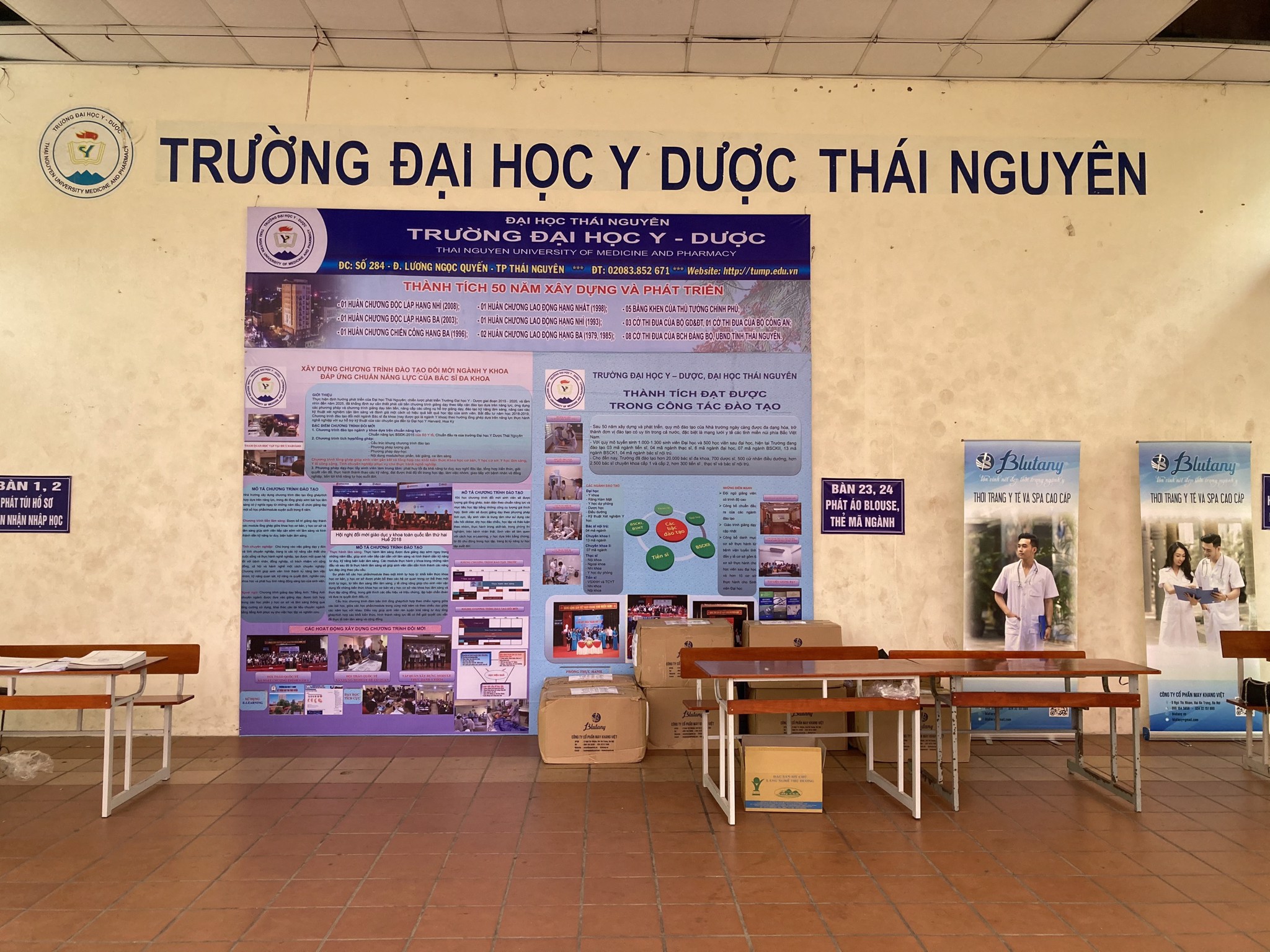 Đồng phục y tế cao cấp đã có mặt tại Trường Đại Học Y Dược Thái Nguyên