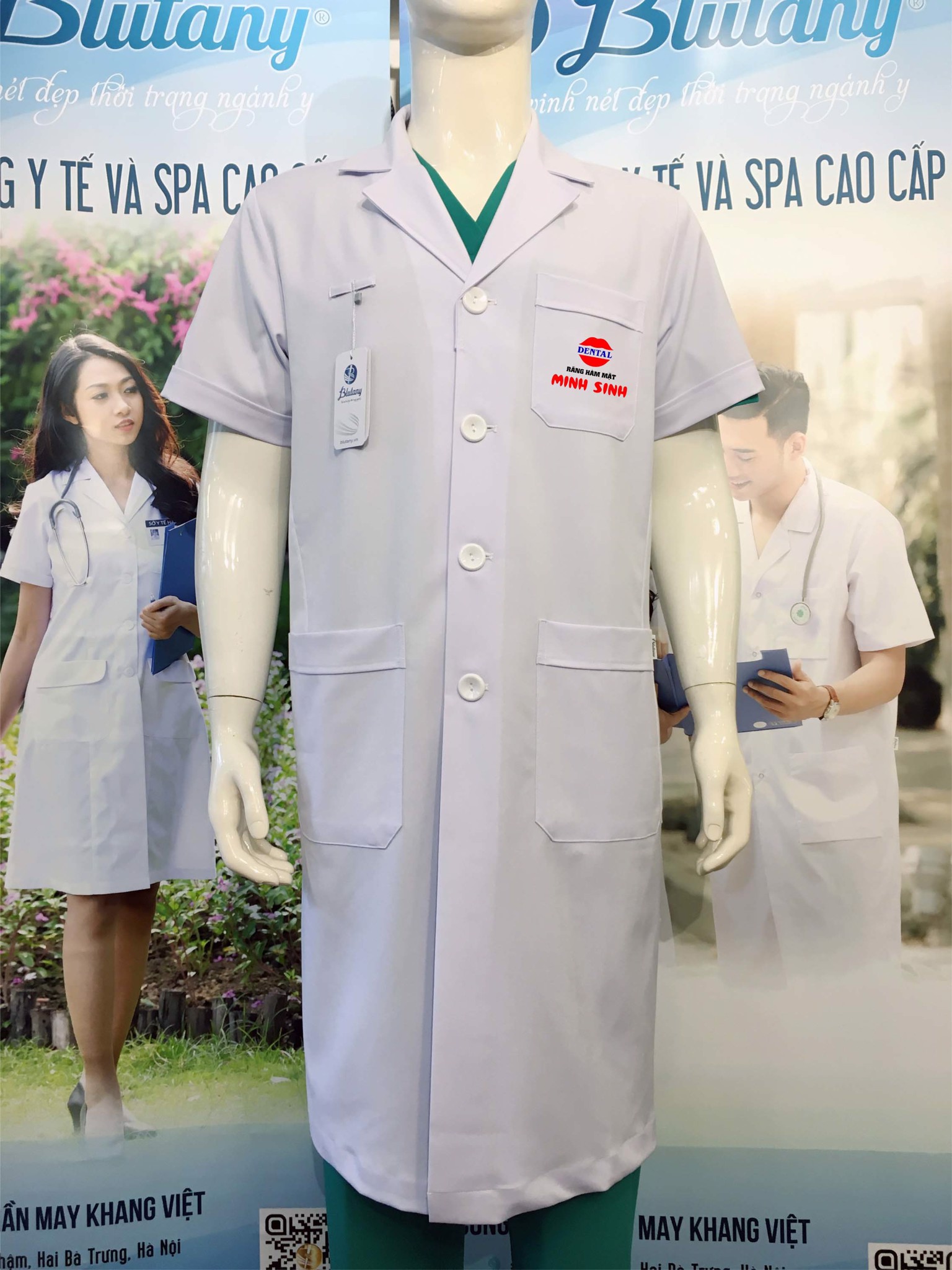 Đồng phục y tế - đồng phục nha khoa Minh Sinh