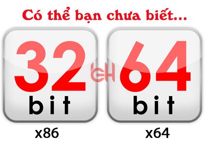 x86 và x64 là gì? Cách xem máy bạn đang chạy 32-bit hay 64-bit