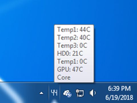 Thủ thuật Windows 10: Theo dõi nhiệt độ CPU