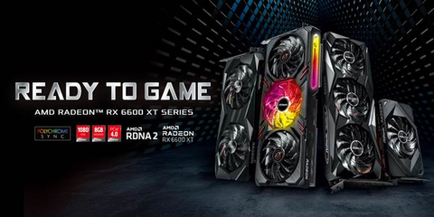 ASRock Công Bố Series Cạc Đồ Họa AMD Radeon™ RX 6600 XT Cung Cấp Hiệu Suất Chơi Game 1080p Tối Ưu