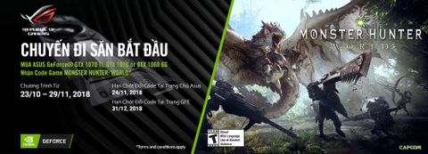 TẶNG CODE MONSTER HUNTER WORLD