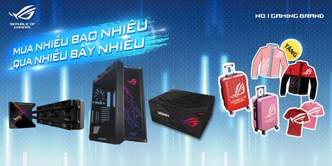 KM CÙNG Z490 - MUA CASE NGUỒN TẢN ASUS ROG NHẬN QUÀ CHẤT