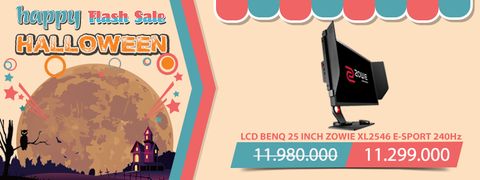 LCD BENQ 25 INCH ZOWIE XL2546 E-SPORT 240Hz - NGÀY HỘI MA