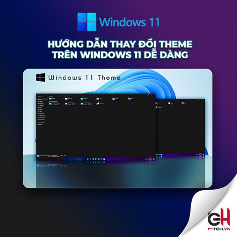 Hướng dẫn bạn cách thay đổi theme trong Windows 11 cực dễ