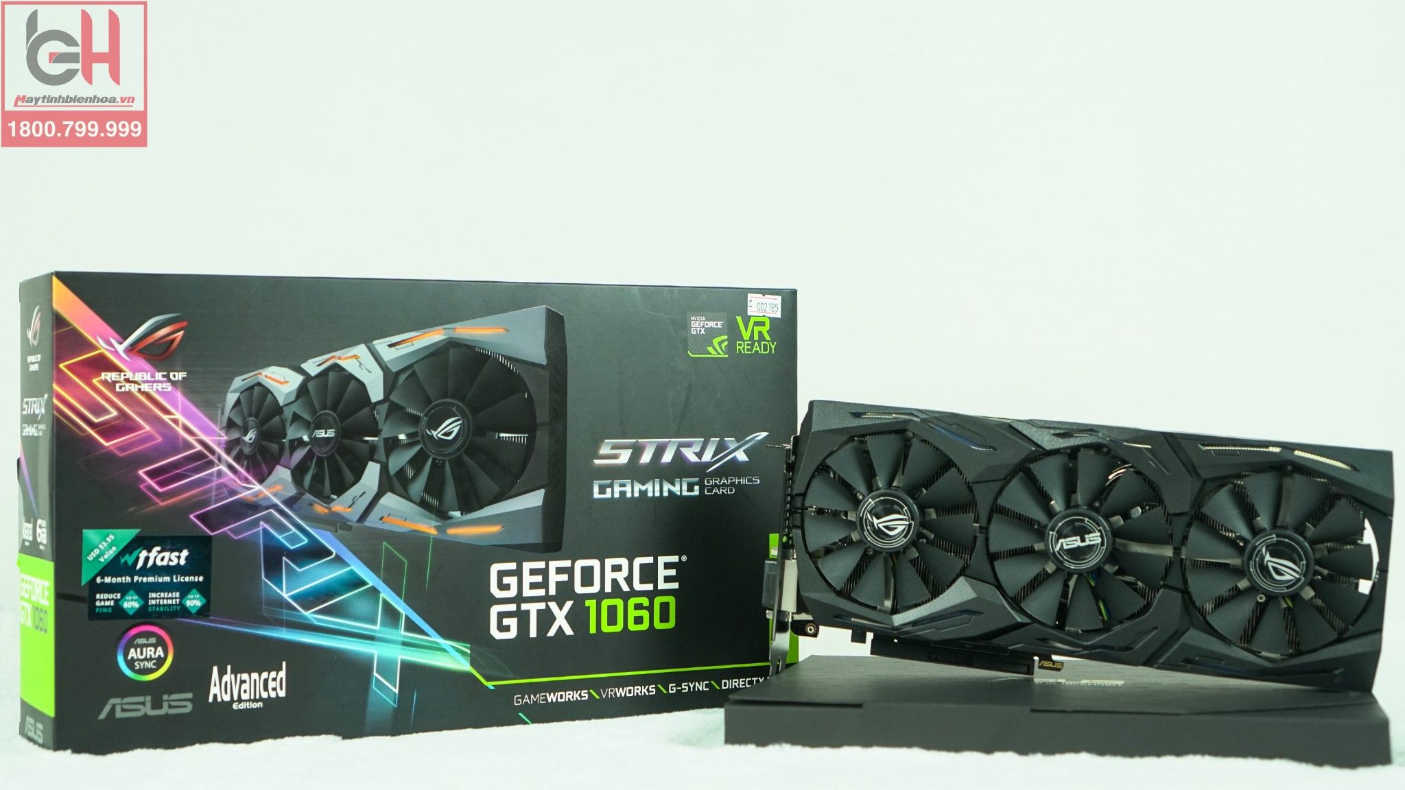 VGA ASUS GTX 1060 06GB GAMING/STRIX NEW FAN – Máy Tính Biên Hòa