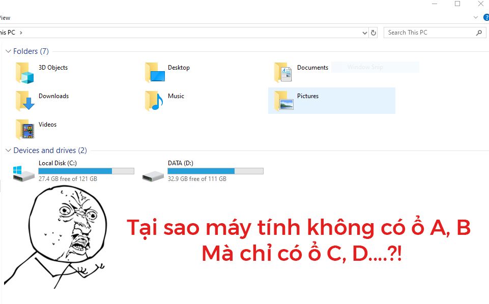 Lý do tại sao máy tính không có ổ A, B ?