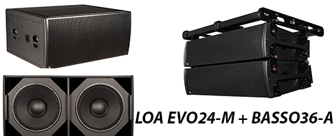 LOA IDEA EVO24-M giải pháp âm thanh tối ưu nhất trên sân khấu lớn chuyên nghiệp