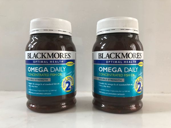 VIÊN UỐNG DẦU CÁ BLACKMORES OMEGA DAILY CONCENTRATED FISH OIL