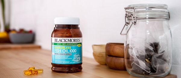 VIÊN UỐNG HỖ TRỢ TIM MẠC BLACKMORES ODOURLESS FISH OIL 1000