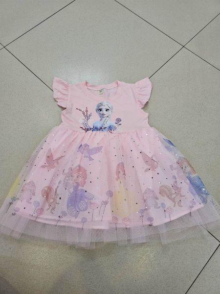 Đầm công chúa Elsa dễ thương cho bé gái dịp Noel Tết DGB292504– Bé Xinh Shop