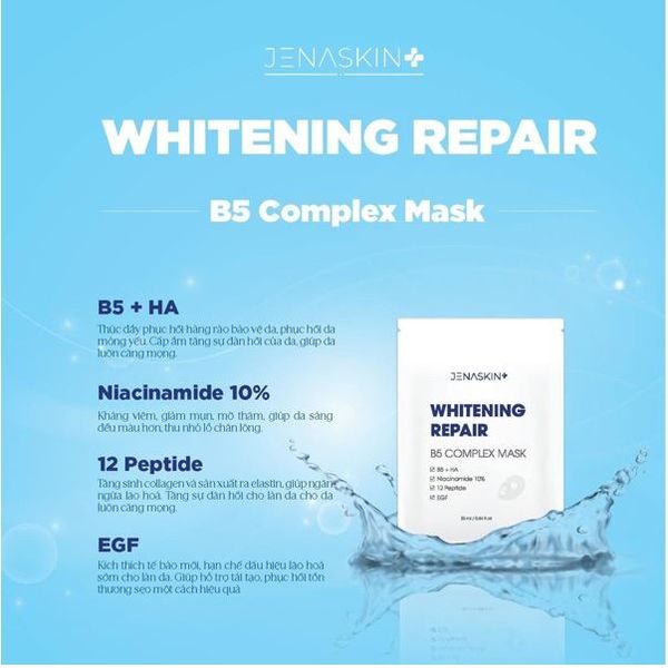 Mặt Nạ Whitening Repair B5 Complex Mask Jenaskin – Authentic Store