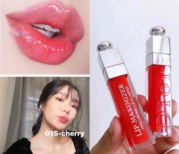Son Dưỡng Môi Dior Collagen Addict Lip Maximizer 015 Cherry – Punnata.com