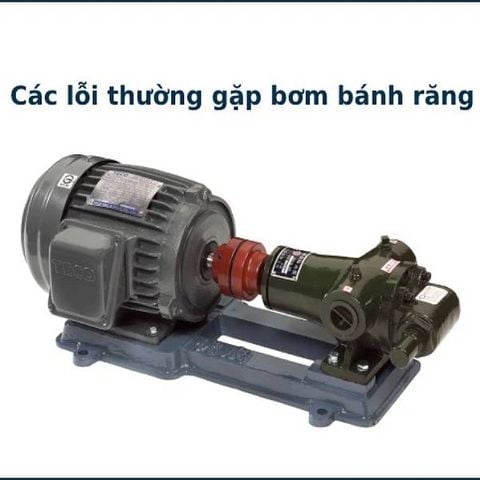 Các Lỗi Thường Gặp Của Bơm Bánh Răng Và Cách Khắc Phục