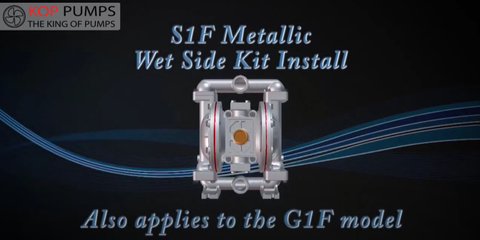 Hướng dẫn lắp đặt bộ Wet End Kit cho bơm Sandpiper S1F & G1F