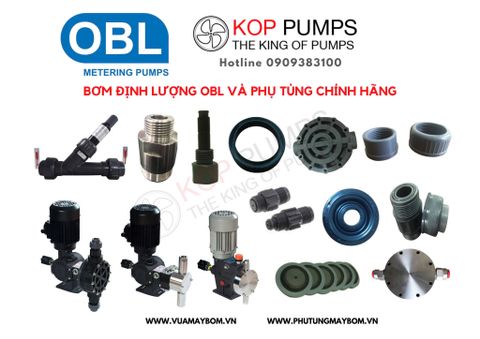 PHỤ TÙNG CHO MÁY BƠM ĐỊNH LƯỢNG OBL – ĐẢM BẢO HIỆU SUẤT VÀ ĐỘ BỀN