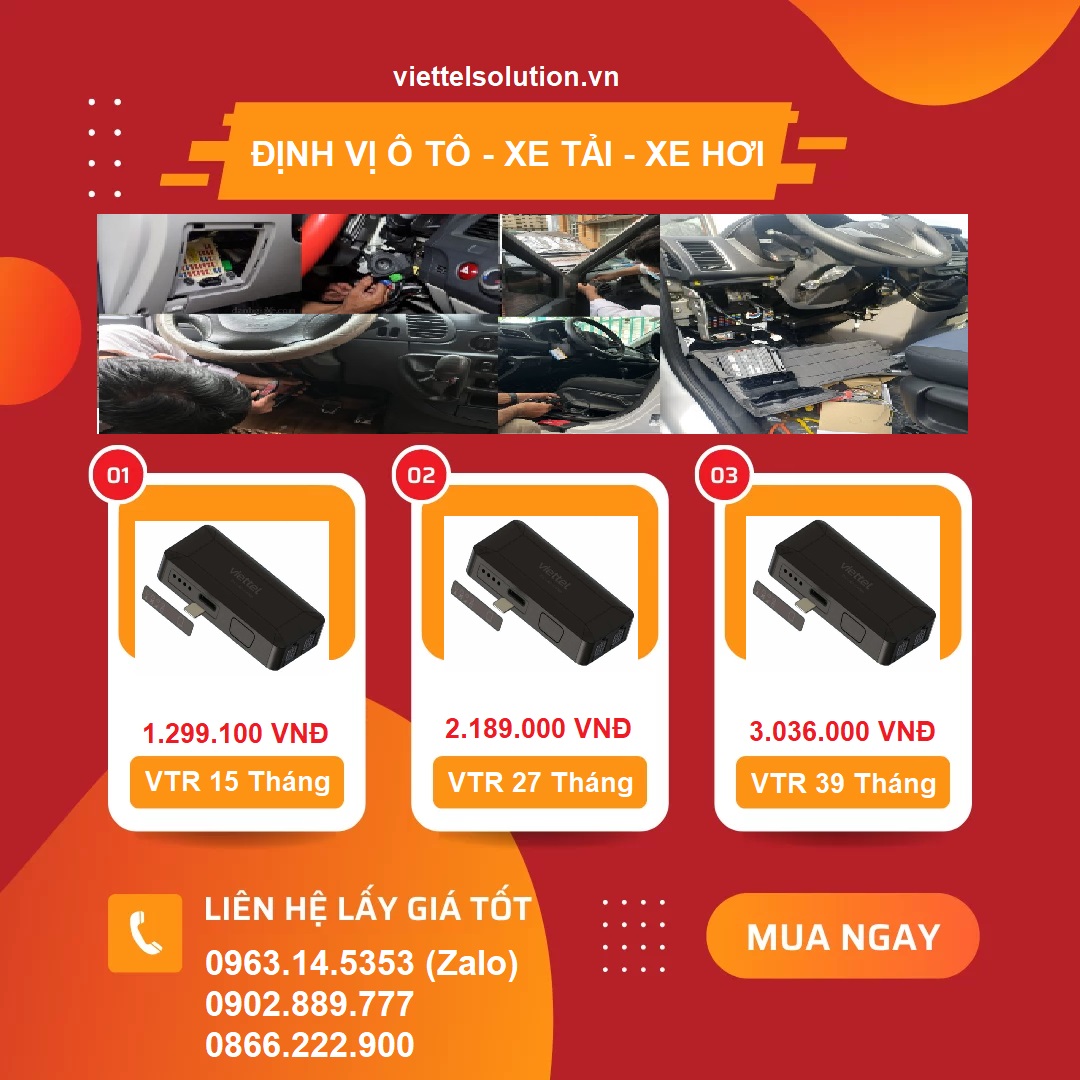 Thiết bị định vị ô tô Nam Từ Liêm
